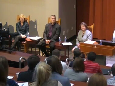 Orion Samuelson, Barb Glenn, Kevin Murphy, Marcy Tessmann, and Ronnie Green.